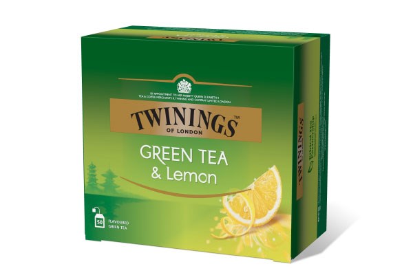 Twinings Grönt Te & Citron 100-pack