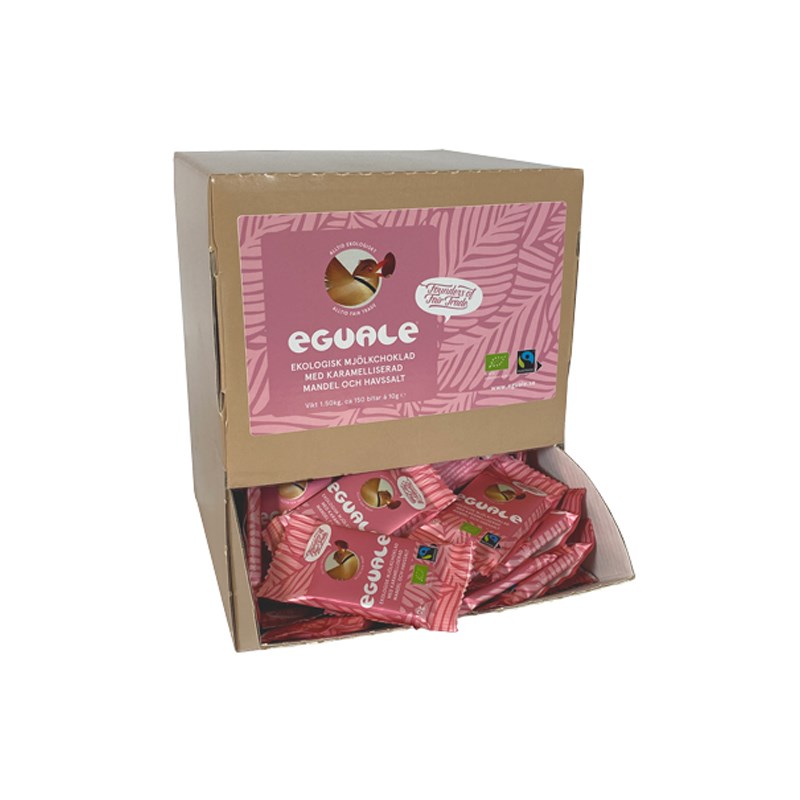 Eguale Mini Mjölkchoklad havssalt & mandel