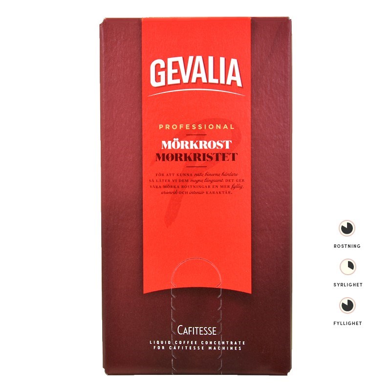 Gevalia Mörkrost 2x2liter, Cafitesse