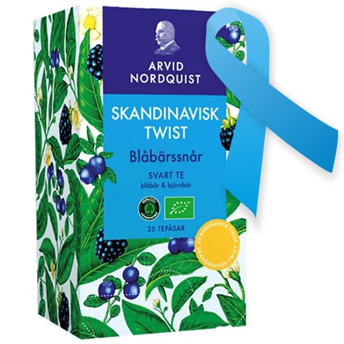 AN Blåbärssnår svart te, 1x25 tepåsar