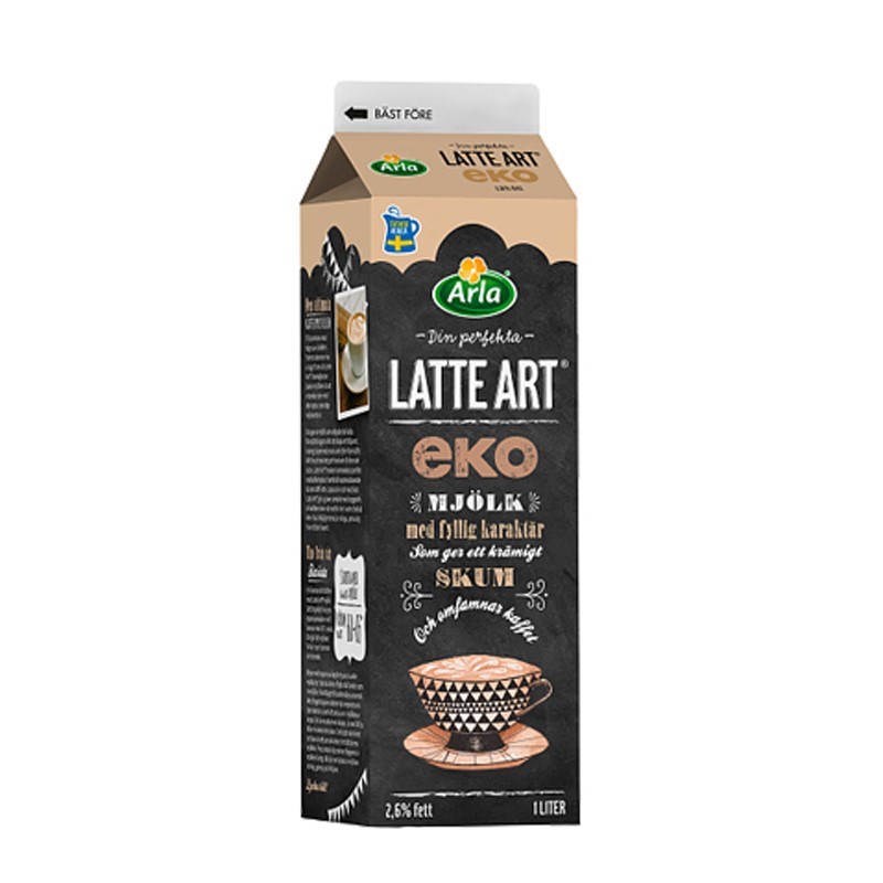 Arla Mjölk Latte Art EKO 2,6%