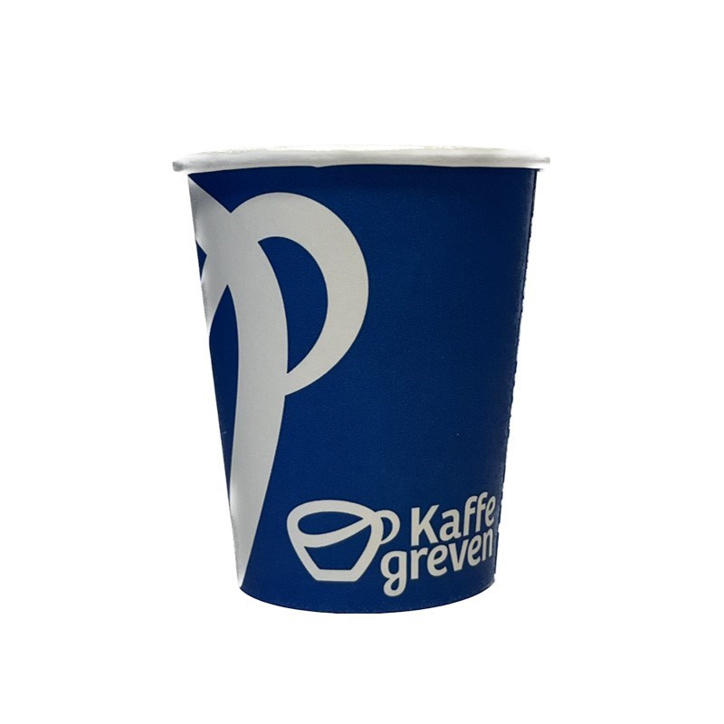 Kaffebägare Blå Mustaschkampen