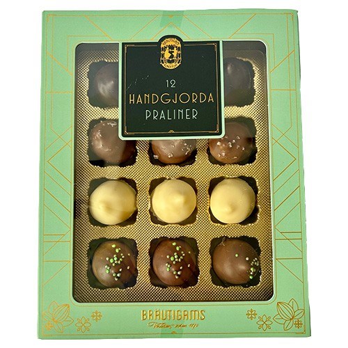 Bräutigams pralinask 12-bitar