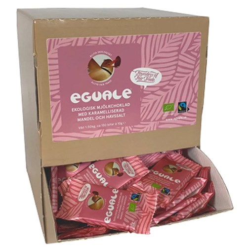 Eguale Mini Mjölkchoklad havssalt & mandel