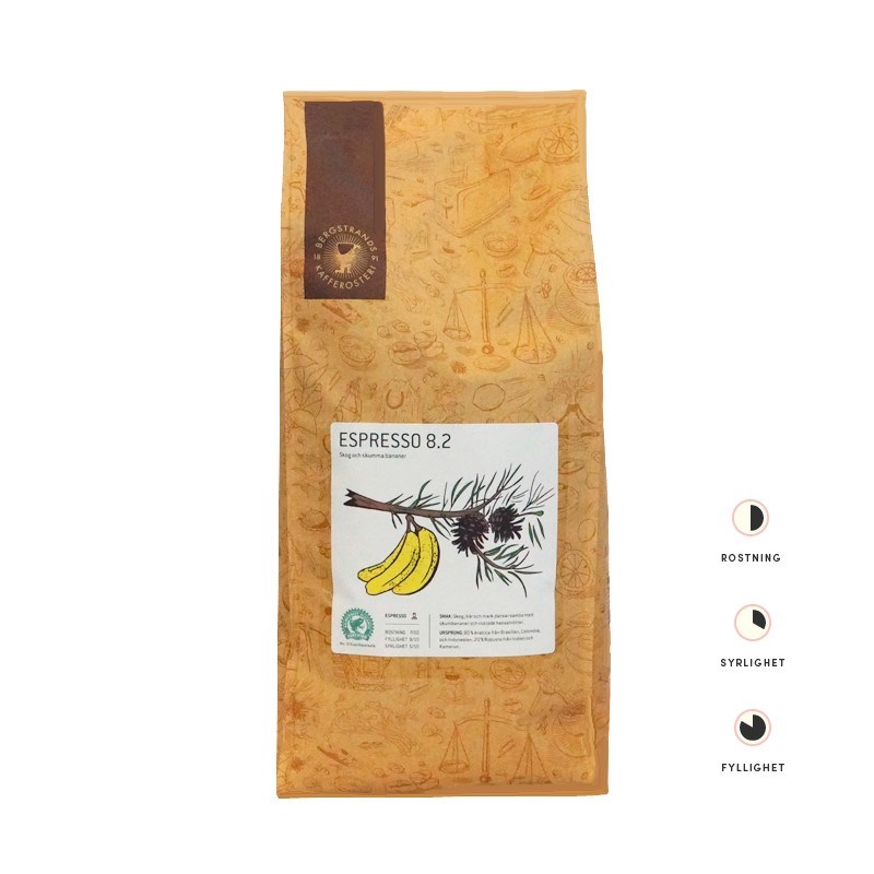 Espresso Miscela 8.2 Hela Bönor 4kg