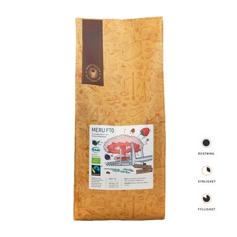 Meru Hela Bönor Krav 4kg