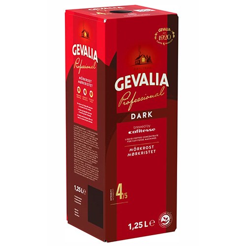 Gevalia Mörkrost 2x1,25liter, Cafitesse