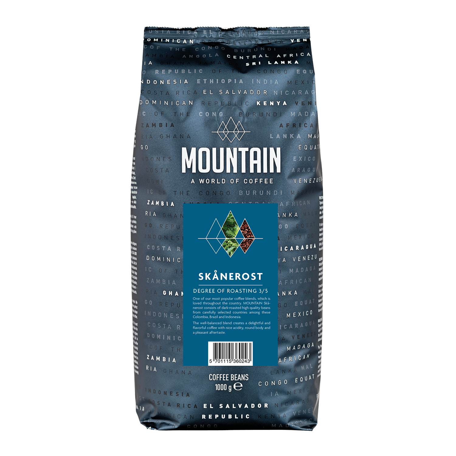 BKI Mountain Skånerost Mellanmörk HB 6x1kg