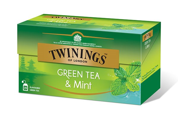 Twinings Grönt Te Mint 25-pack