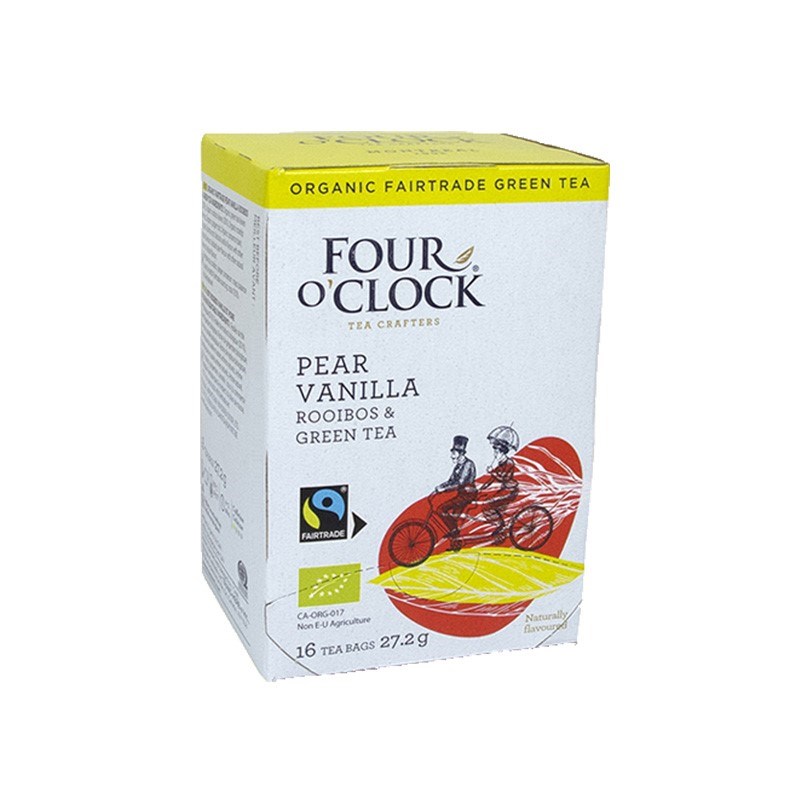 Four O' Clock, Green Tea&Roobios Vanilla Pear