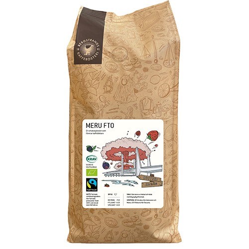 Meru Hela Bönor Krav 4kg