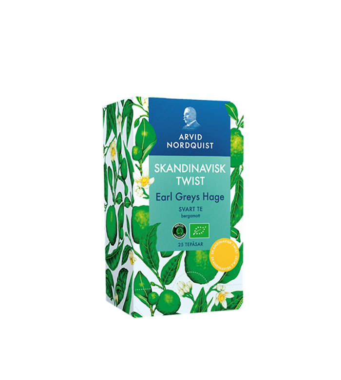 AN Earl Grey Hage svart te, 1×25 påsar