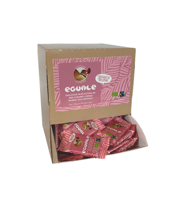 Eguale Mini Mjölkchoklad havssalt & mandel
