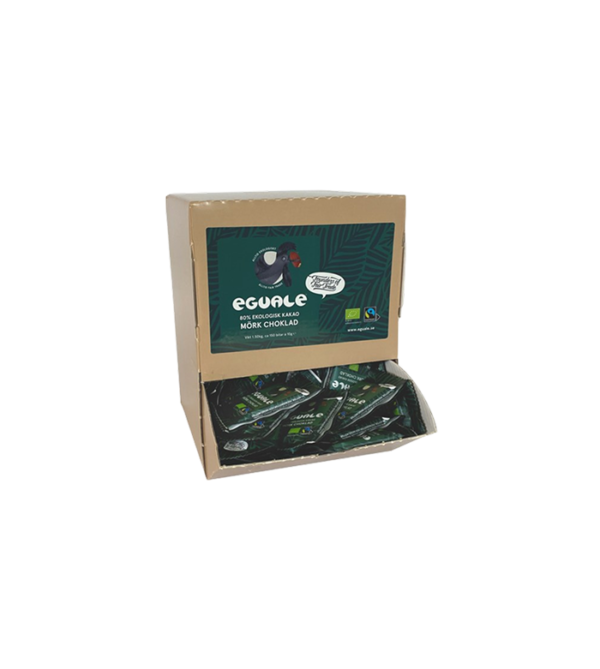 Eguale Mini Mörk Choklad 10g x150st