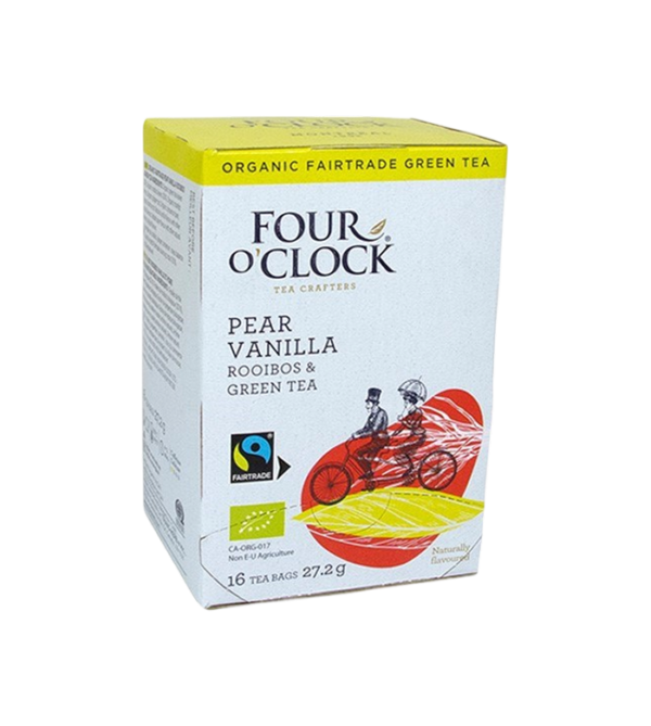 Four O'Clock Pear Vanilla Green Tea & Roobios