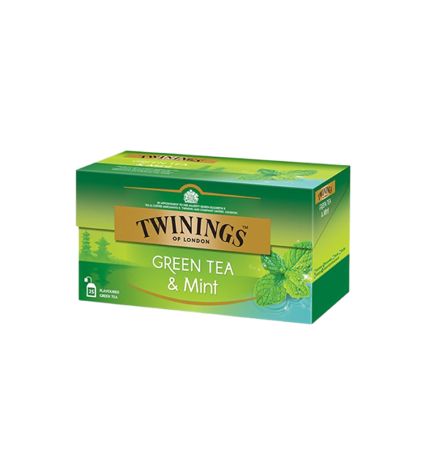 Twinings Grönt Te Mint 25-pack