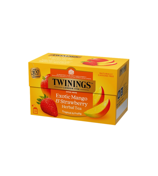 Twinings Strawberry&Mango Örtte 20-pack