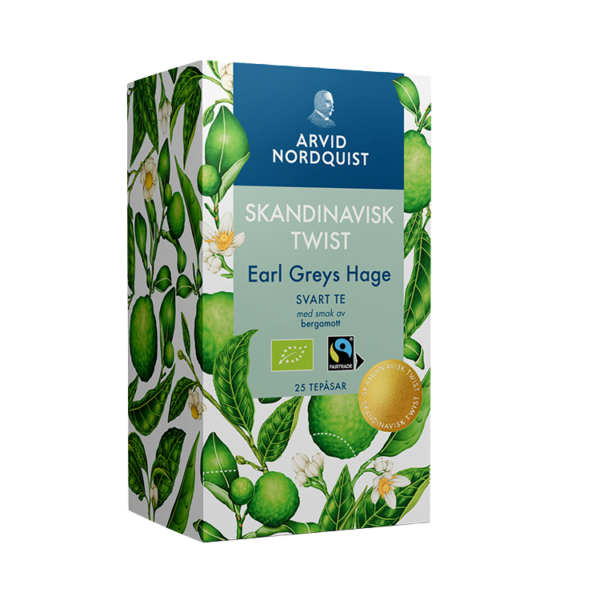 AN Earl Grey Hage svart te, 1x25 påsar