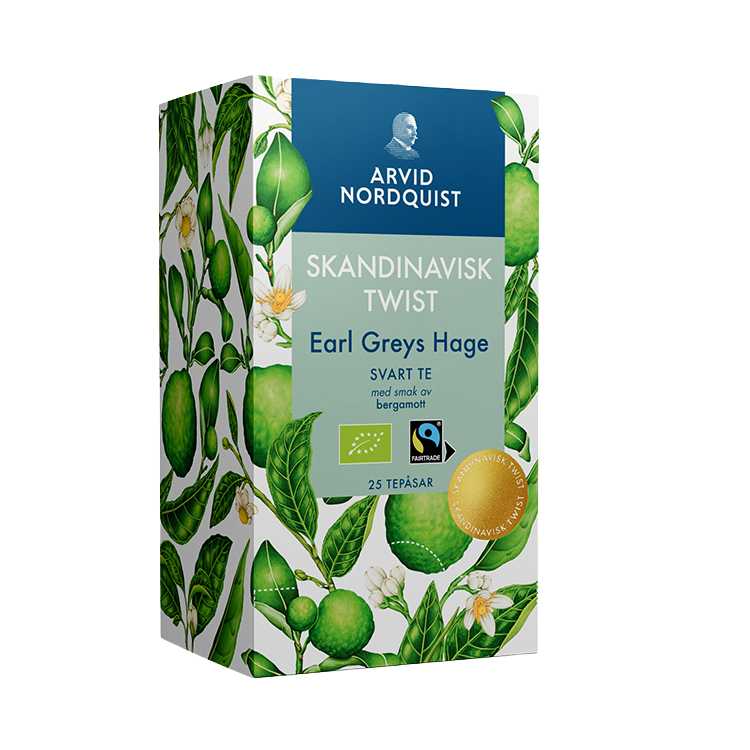 AN Earl Grey Hage svart te, 1×25 påsar