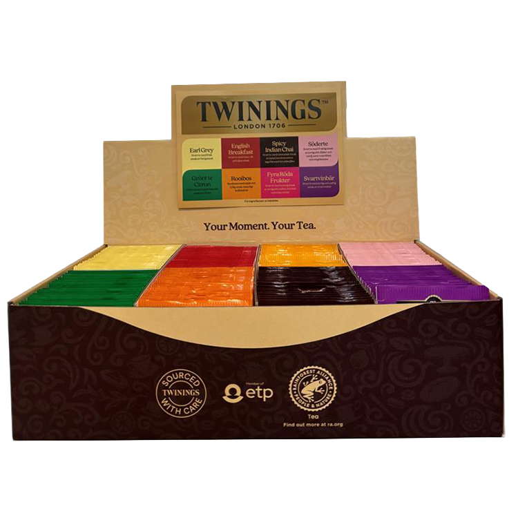 Sortimentslåda Twinings, 160 påsar